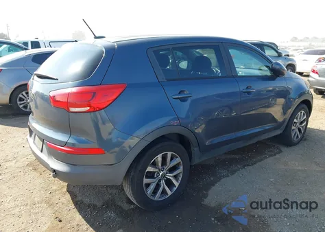 2015 Kia Sportage Lx from USA, damaged, VIN KNDPB3AC4F7709744